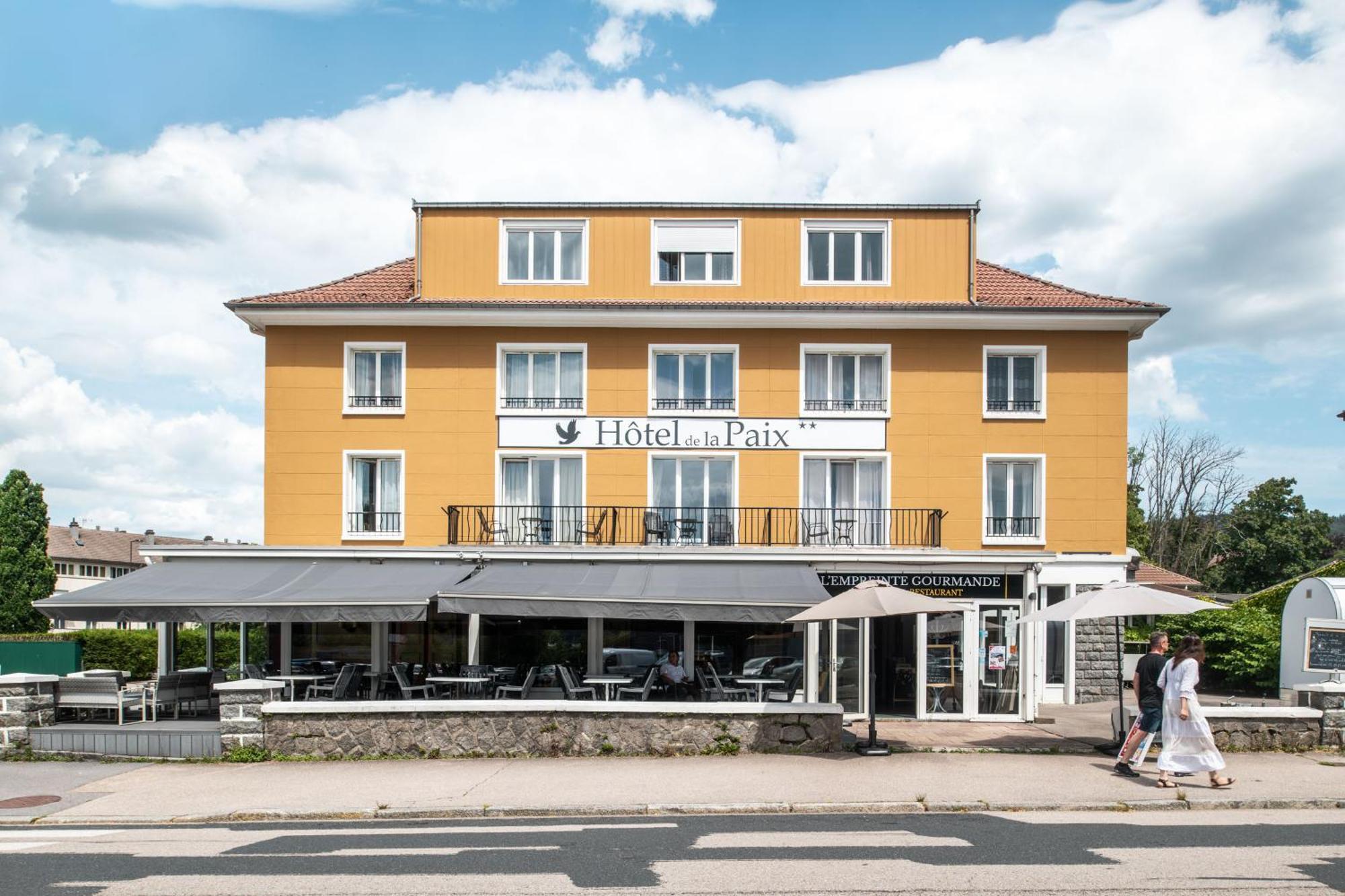 Hotel De La Paix Gérardmer Eksteriør billede
